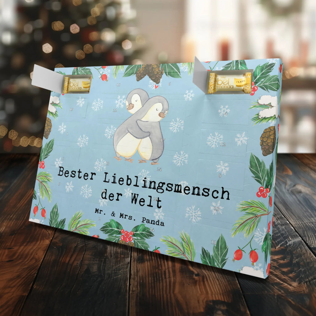 Marzipan Adventskalender Pinguin Bester Lieblingsmensch der Welt Marzipan Adventskalender, für, Dankeschön, Geschenk, Schenken, Geburtstag, Geburtstagsgeschenk, Geschenkidee, Danke, Bedanken, Mitbringsel, Freude machen, Geschenktipp, Lieblingsmensch, Lieblings Mensch, Liebling, Partner, Bae, beste Freundin, Freund, Liebe, Herz, Love, Mama, Papa, Familie