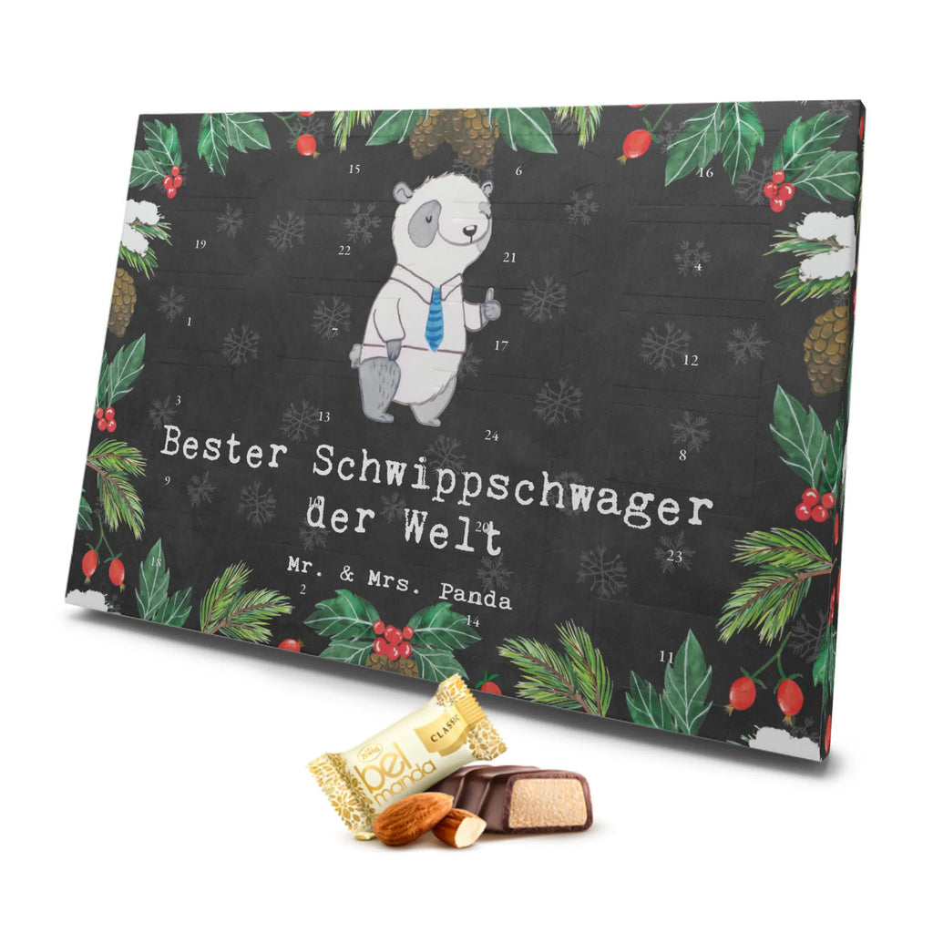 Marzipan Adventskalender Panda Bester Schwippschwager der Welt Marzipan Adventskalender, für, Dankeschön, Geschenk, Schenken, Geburtstag, Geburtstagsgeschenk, Geschenkidee, Danke, Bedanken, Mitbringsel, Freude machen, Geschenktipp, Schwippschwager, Schwibschwager, Schwipschwager, Schwager, Schwager des Ehepartners, Familie, Verwandtschaft, angeheiratet