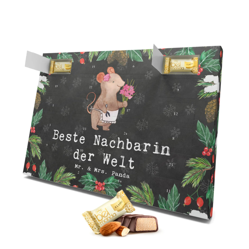 Marzipan Adventskalender Maus Beste Nachbarin der Welt Marzipan Adventskalender, für, Dankeschön, Geschenk, Schenken, Geburtstag, Geburtstagsgeschenk, Geschenkidee, Danke, Bedanken, Mitbringsel, Freude machen, Geschenktipp, Nachbarin, Nachbarn, Nachbarschaft, Freundin, Angrenzer, Anwohnerin, Bewohnerin, Freundschaft