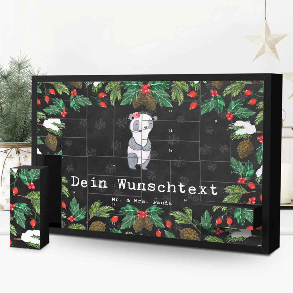 Personalisierter Befüllbarer Adventskalender Panda Beste Arbeitskollegin der Welt Befüllbarer Adventskalender, Adventskalender zum selbst befüllen, für, Dankeschön, Geschenk, Schenken, Geburtstag, Geburtstagsgeschenk, Geschenkidee, Danke, Bedanken, Mitbringsel, Freude machen, Geschenktipp, Arbeitskollegin, Kollegin, Freundin, Büro, Abschiedsgeschenk, Ruhestand, Arbeit, Mitarbeiterin, Berufsgenossin, Beruf