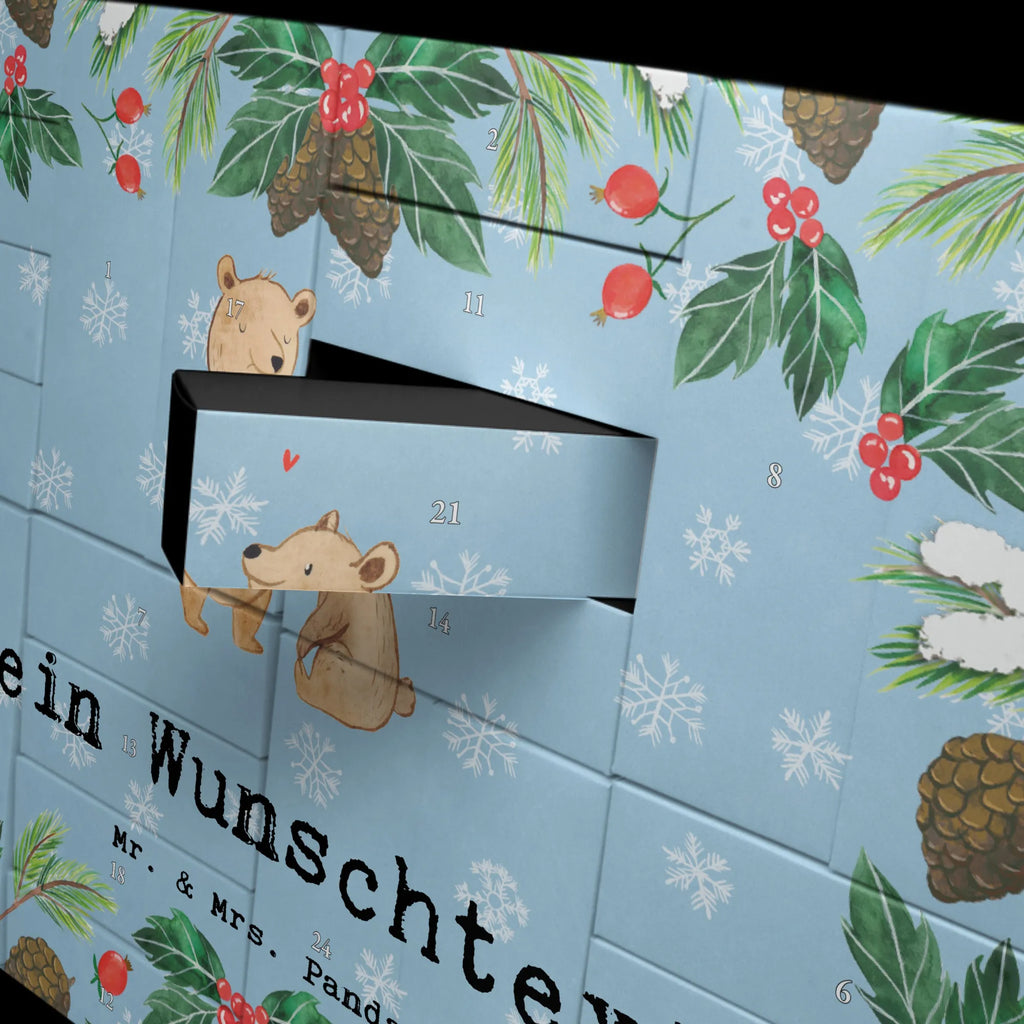 Personalisierter Befüllbarer Adventskalender Bär Bester Vati der Welt Befüllbarer Adventskalender, Adventskalender zum selbst befüllen, für, Dankeschön, Geschenk, Schenken, Geburtstag, Geburtstagsgeschenk, Geschenkidee, Danke, Bedanken, Mitbringsel, Freude machen, Geschenktipp, Vater, Papa, Dad, Daddy, Paps, Papi, Vati, Eltern, Geschenk Vater, Mann, Familie, Bester, Kleinigkeit