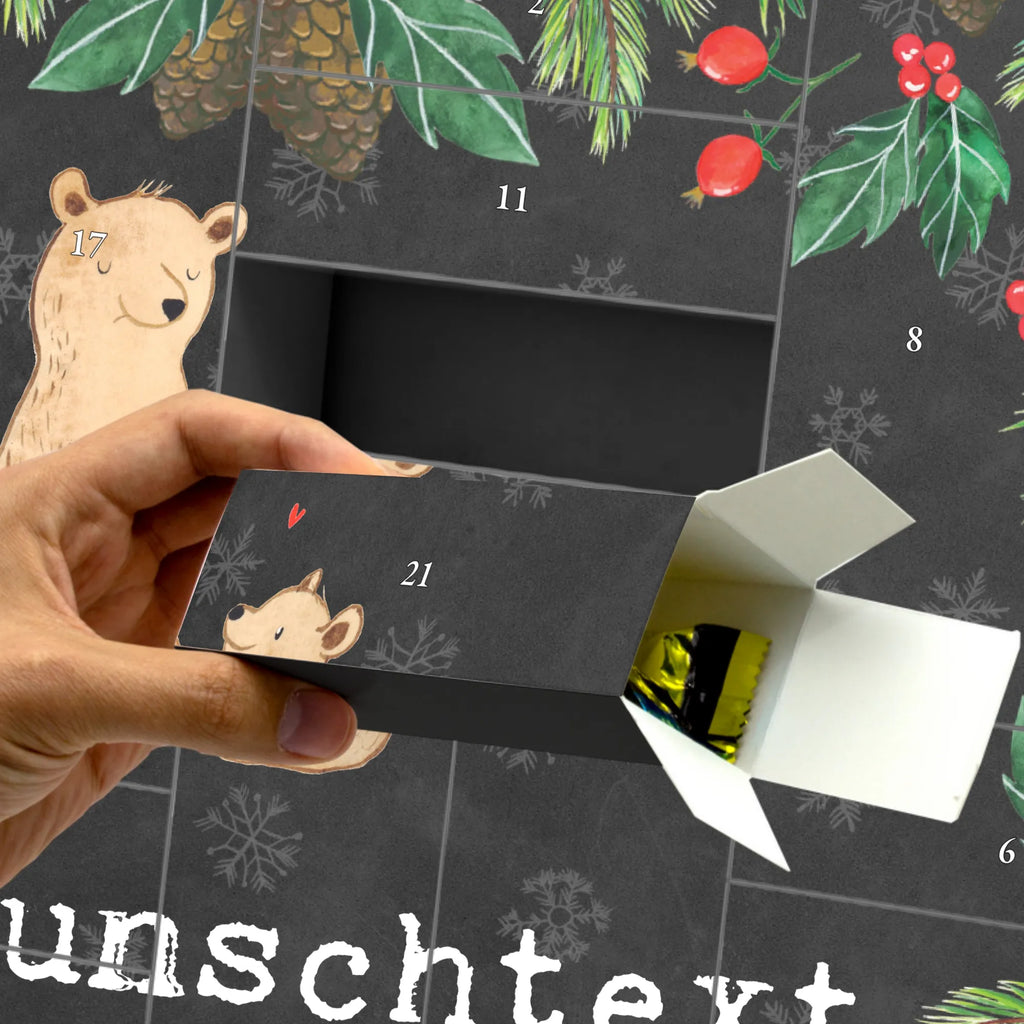 Personalisierter Befüllbarer Adventskalender Bär Bester Vati der Welt Befüllbarer Adventskalender, Adventskalender zum selbst befüllen, für, Dankeschön, Geschenk, Schenken, Geburtstag, Geburtstagsgeschenk, Geschenkidee, Danke, Bedanken, Mitbringsel, Freude machen, Geschenktipp, Vater, Papa, Dad, Daddy, Paps, Papi, Vati, Eltern, Geschenk Vater, Mann, Familie, Bester, Kleinigkeit