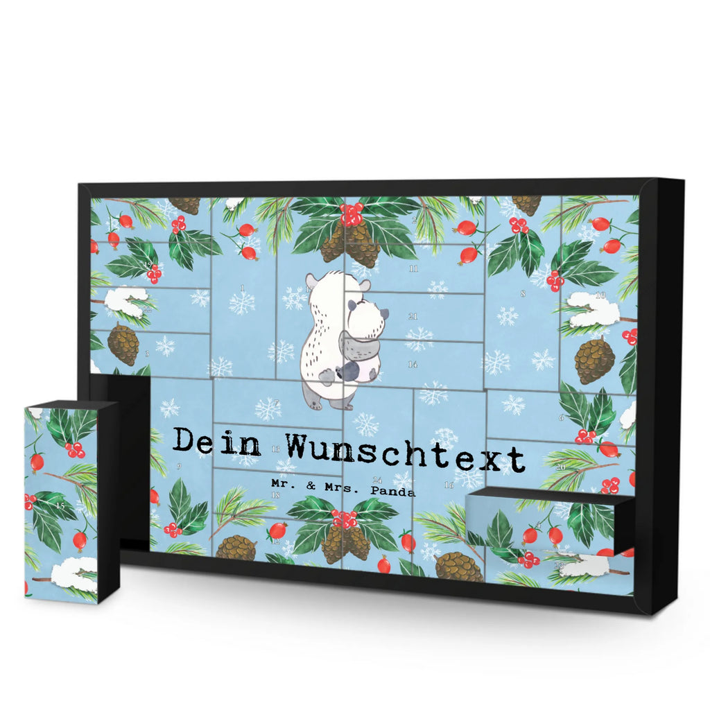 Personalisierter Befüllbarer Adventskalender Panda Beste Pflegeeltern der Welt Befüllbarer Adventskalender, Adventskalender zum selbst befüllen, für, Dankeschön, Geschenk, Schenken, Geburtstag, Geburtstagsgeschenk, Geschenkidee, Danke, Bedanken, Mitbringsel, Freude machen, Geschenktipp, Pflegeeltern, Pflegekind, Adoption, Eltern, Mama, Papa, Mami, Papi, Familie, Elternpaar, Mama und Papa