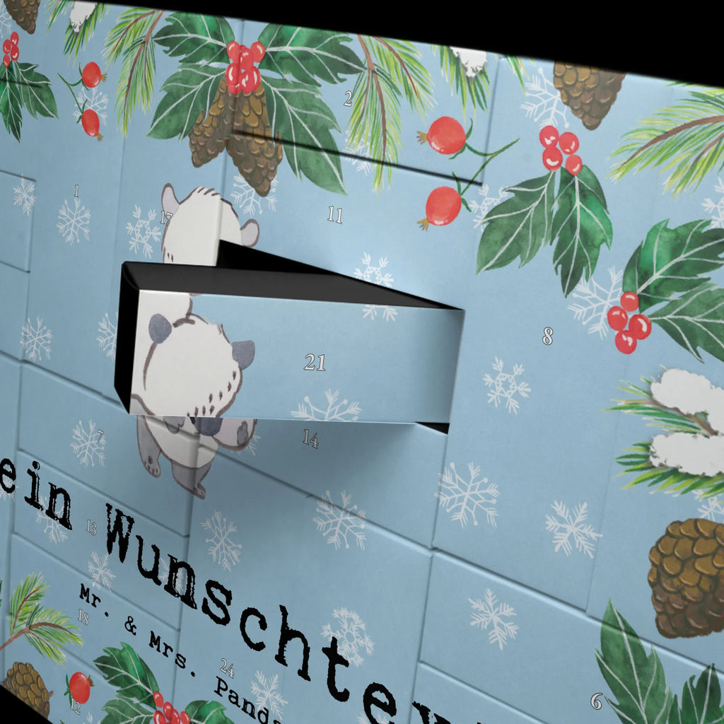 Personalisierter Befüllbarer Adventskalender Panda Beste Pflegeeltern der Welt Befüllbarer Adventskalender, Adventskalender zum selbst befüllen, für, Dankeschön, Geschenk, Schenken, Geburtstag, Geburtstagsgeschenk, Geschenkidee, Danke, Bedanken, Mitbringsel, Freude machen, Geschenktipp, Pflegeeltern, Pflegekind, Adoption, Eltern, Mama, Papa, Mami, Papi, Familie, Elternpaar, Mama und Papa