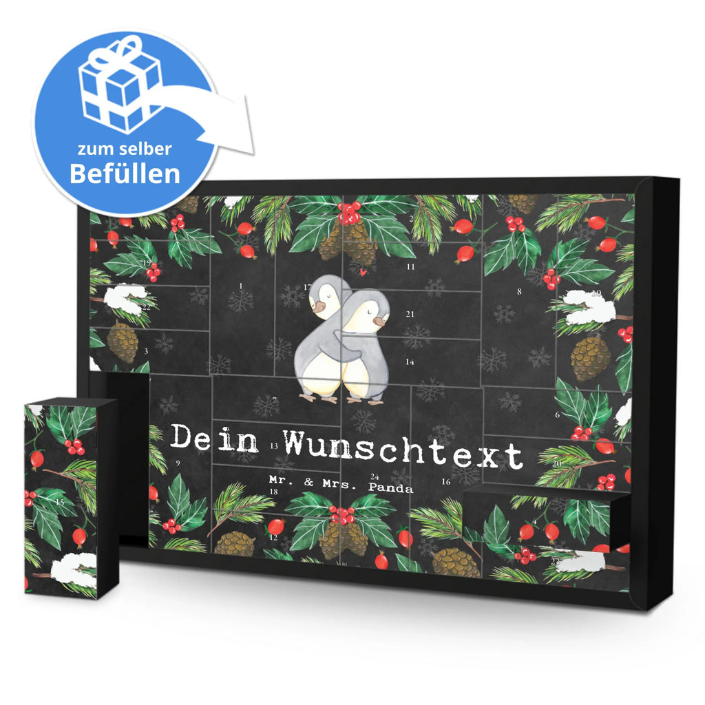 Personalisierter Befüllbarer Adventskalender Pinguin Bester Lieblingsmensch der Welt Befüllbarer Adventskalender, Adventskalender zum selbst befüllen, für, Dankeschön, Geschenk, Schenken, Geburtstag, Geburtstagsgeschenk, Geschenkidee, Danke, Bedanken, Mitbringsel, Freude machen, Geschenktipp, Lieblingsmensch, Lieblings Mensch, Liebling, Partner, Bae, beste Freundin, Freund, Liebe, Herz, Love, Mama, Papa, Familie