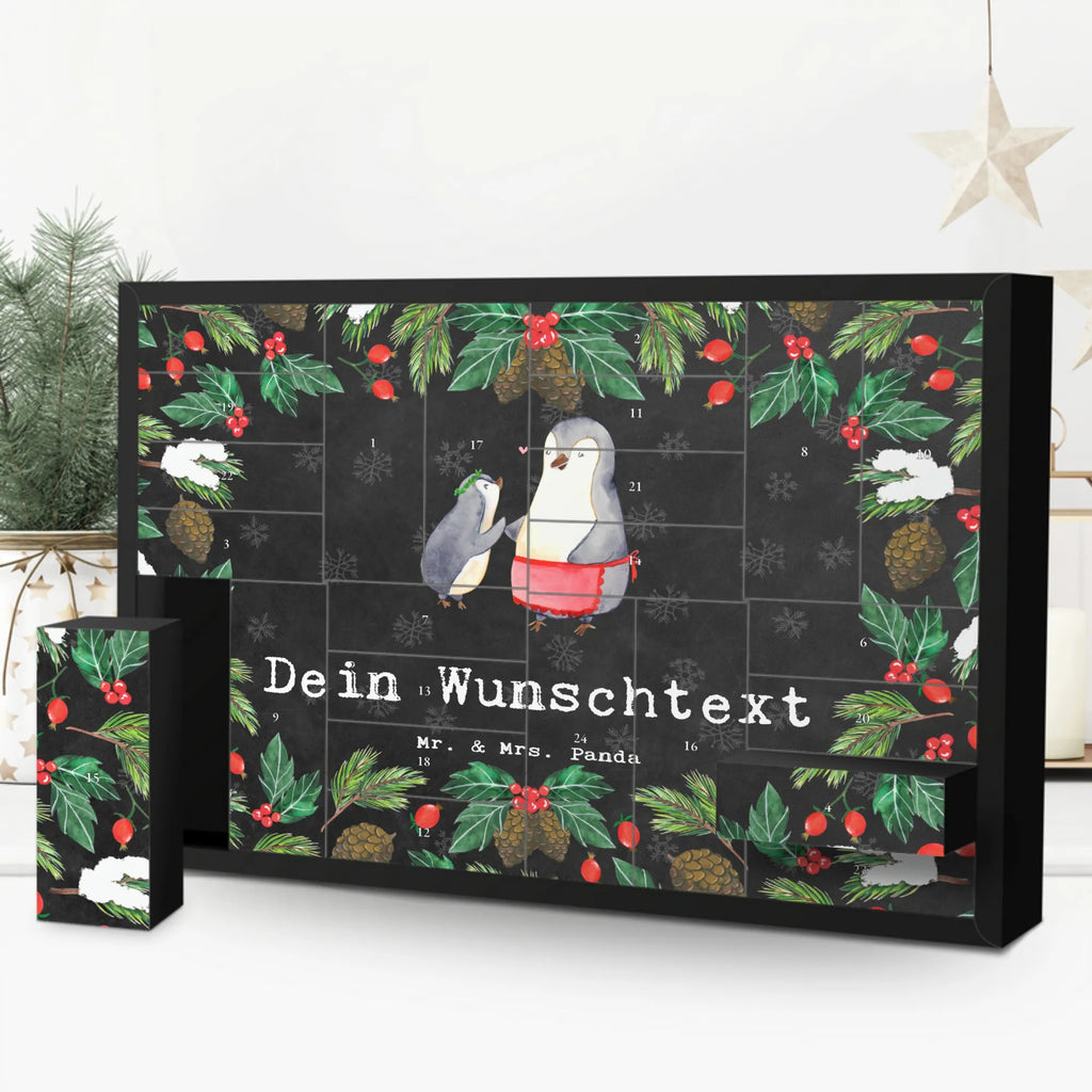 Personalisierter Befüllbarer Adventskalender Pinguin Beste Mutter der Welt Befüllbarer Adventskalender, Adventskalender zum selbst befüllen, für, Dankeschön, Geschenk, Schenken, Geburtstag, Geburtstagsgeschenk, Geschenkidee, Danke, Bedanken, Mitbringsel, Freude machen, Geschenktipp, Mama, Mami, Mutter, Muttertag, Mutti, Ma, Tochter, Sohn, Beste Mama, Beste, Supermama