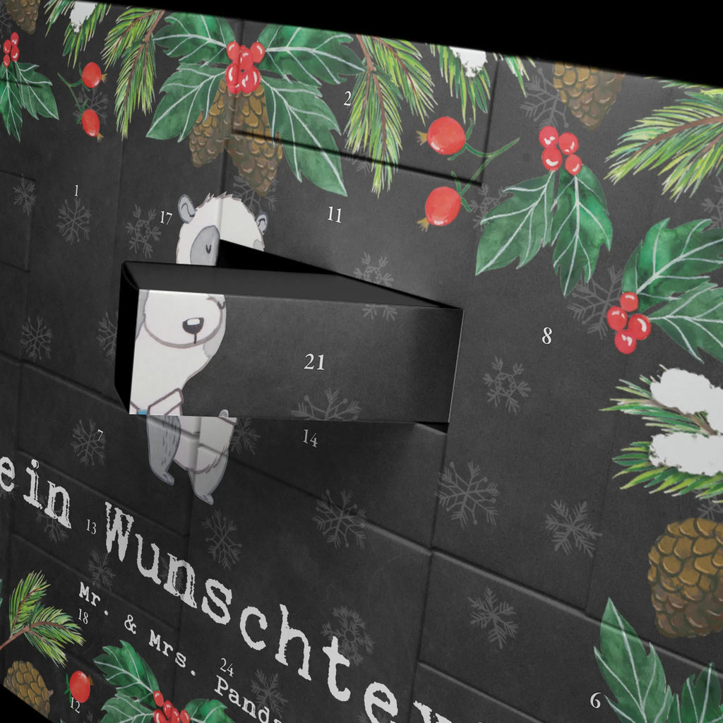 Personalisierter Befüllbarer Adventskalender Panda Bester Adoptivvater der Welt Befüllbarer Adventskalender, Adventskalender zum selbst befüllen, für, Dankeschön, Geschenk, Schenken, Geburtstag, Geburtstagsgeschenk, Geschenkidee, Danke, Bedanken, Mitbringsel, Freude machen, Geschenktipp, Adoptiv vater, Adoption, adoptiert, Adoptivvater