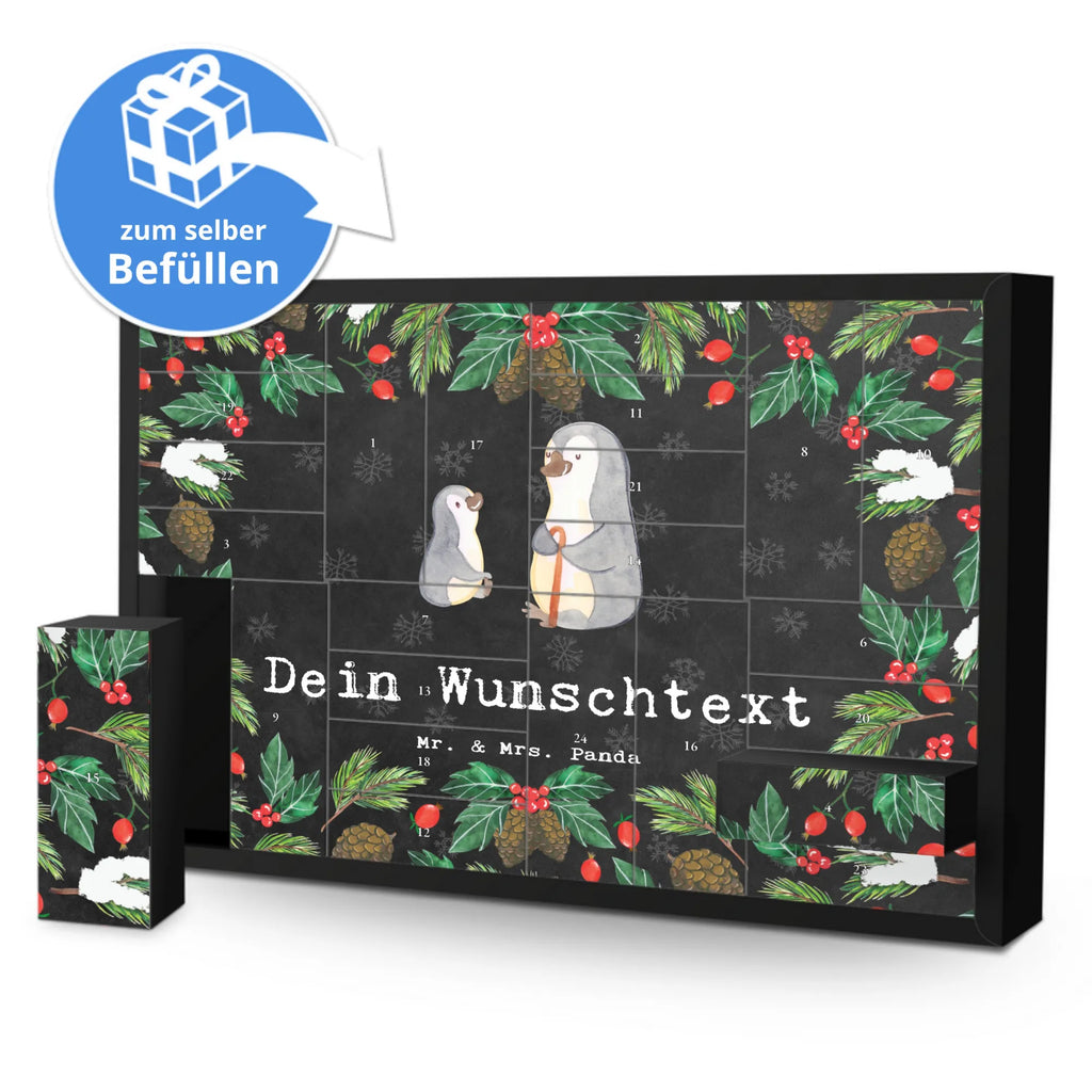 Personalisierter Befüllbarer Adventskalender Pinguin Bester Opa der Welt Befüllbarer Adventskalender, Adventskalender zum selbst befüllen, für, Dankeschön, Geschenk, Schenken, Geburtstag, Geburtstagsgeschenk, Geschenkidee, Danke, Bedanken, Mitbringsel, Freude machen, Geschenktipp, Großvater, Grossvater, Opa, Opi. Großpapa, Großeltern, Enkel, Enkelin, Enkelkind, Kleinigkeit, Oppa, Oppi, Bester