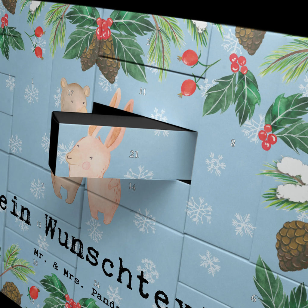 Personalisierter Befüllbarer Adventskalender Hase Beste Freundschaft der Welt Befüllbarer Adventskalender, Adventskalender zum selbst befüllen, für, Dankeschön, Geschenk, Schenken, Geburtstag, Geburtstagsgeschenk, Geschenkidee, Danke, Bedanken, Mitbringsel, Freude machen, Geschenktipp, Freundschaft, Freunde, Freunde fürs Leben, best friends, Freundin, Freund, Clique, Kumpel, bae, bff