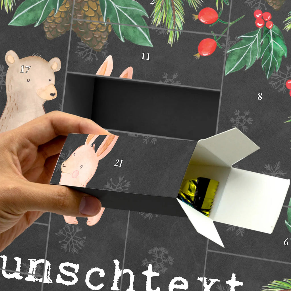 Personalisierter Befüllbarer Adventskalender Hase Beste Freundschaft der Welt Befüllbarer Adventskalender, Adventskalender zum selbst befüllen, für, Dankeschön, Geschenk, Schenken, Geburtstag, Geburtstagsgeschenk, Geschenkidee, Danke, Bedanken, Mitbringsel, Freude machen, Geschenktipp, Freundschaft, Freunde, Freunde fürs Leben, best friends, Freundin, Freund, Clique, Kumpel, bae, bff