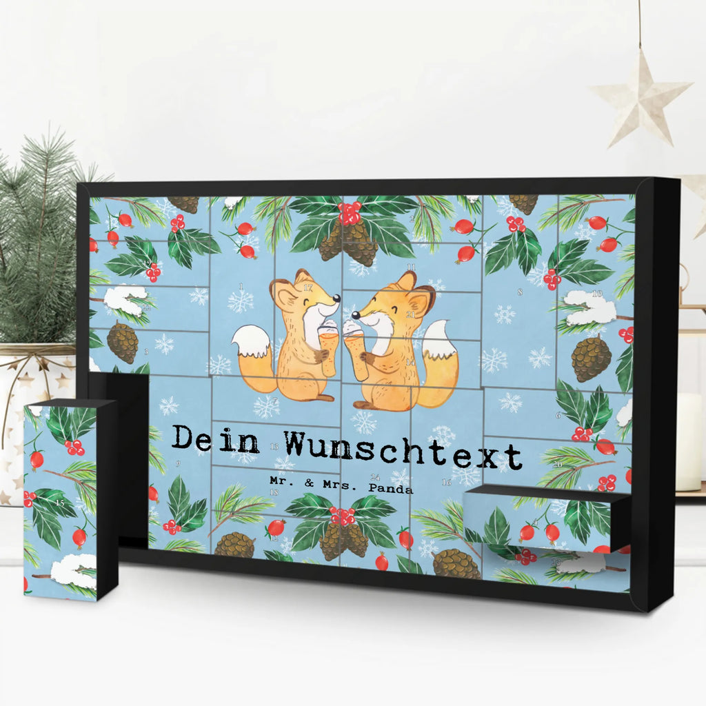 Personalisierter Befüllbarer Adventskalender Fuchs Bester Vetter der Welt Befüllbarer Adventskalender, Adventskalender zum selbst befüllen, für, Dankeschön, Geschenk, Schenken, Geburtstag, Geburtstagsgeschenk, Geschenkidee, Danke, Bedanken, Mitbringsel, Freude machen, Geschenktipp, Vetter, Cousin, Kousin, Sohn von Onkel, Sohn von Tante, Familie, Verwandtschaft, Cousine