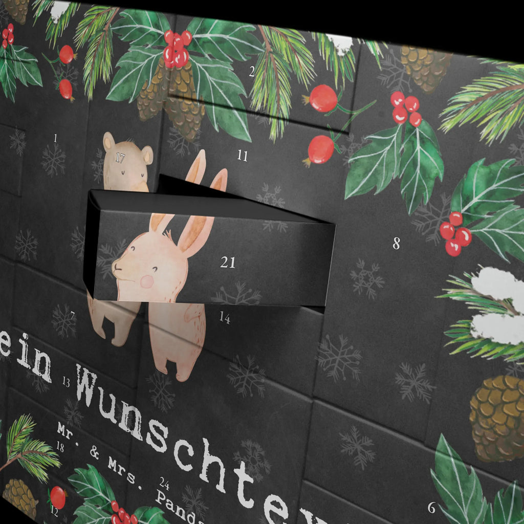 Personalisierter Befüllbarer Adventskalender Hase Bester Freund der Welt Befüllbarer Adventskalender, Adventskalender zum selbst befüllen, für, Dankeschön, Geschenk, Schenken, Geburtstag, Geburtstagsgeschenk, Geschenkidee, Danke, Bedanken, Mitbringsel, Freude machen, Geschenktipp, Freund, Mann, Ehemann, Kumpel, Bro, Lebensgefährte, Partner, Lieblingsmensch, Liebe, Herz, Love