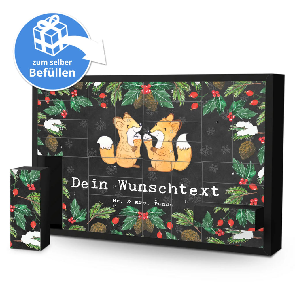 Personalisierter Befüllbarer Adventskalender Fuchs Bester Zimmernachbar der Welt Befüllbarer Adventskalender, Adventskalender zum selbst befüllen, für, Dankeschön, Geschenk, Schenken, Geburtstag, Geburtstagsgeschenk, Geschenkidee, Danke, Bedanken, Mitbringsel, Freude machen, Geschenktipp, Zimmernachbar, Zimmernachbarn, Zimmer, Krankenhaus, Patient, Kollegin, Wohnheim, Nachbar, WG, Studentenwohnheim