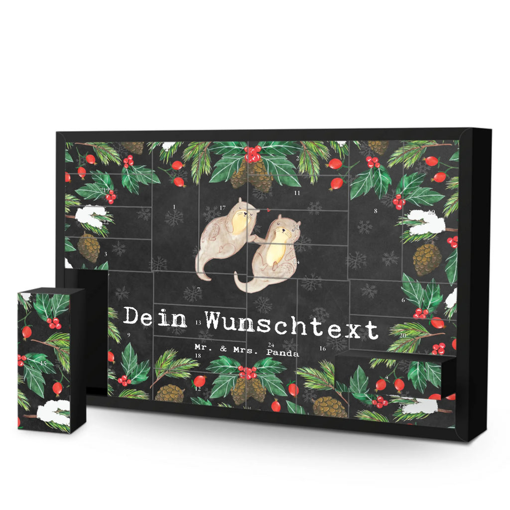 Personalisierter Befüllbarer Adventskalender Otter Bester Partner der Welt Befüllbarer Adventskalender, Adventskalender zum selbst befüllen, für, Dankeschön, Geschenk, Schenken, Geburtstag, Geburtstagsgeschenk, Geschenkidee, Danke, Bedanken, Mitbringsel, Freude machen, Geschenktipp, Partner, Ehepartner, Mann, Frau, Ehefrau, Ehemann. Freundin, Freund, Lebensgefährte, Paar, Liebe