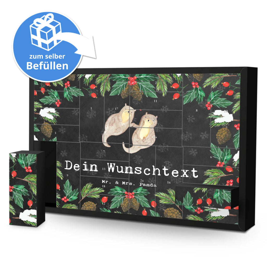 Personalisierter Befüllbarer Adventskalender Otter Bester Partner der Welt Befüllbarer Adventskalender, Adventskalender zum selbst befüllen, für, Dankeschön, Geschenk, Schenken, Geburtstag, Geburtstagsgeschenk, Geschenkidee, Danke, Bedanken, Mitbringsel, Freude machen, Geschenktipp, Partner, Ehepartner, Mann, Frau, Ehefrau, Ehemann. Freundin, Freund, Lebensgefährte, Paar, Liebe