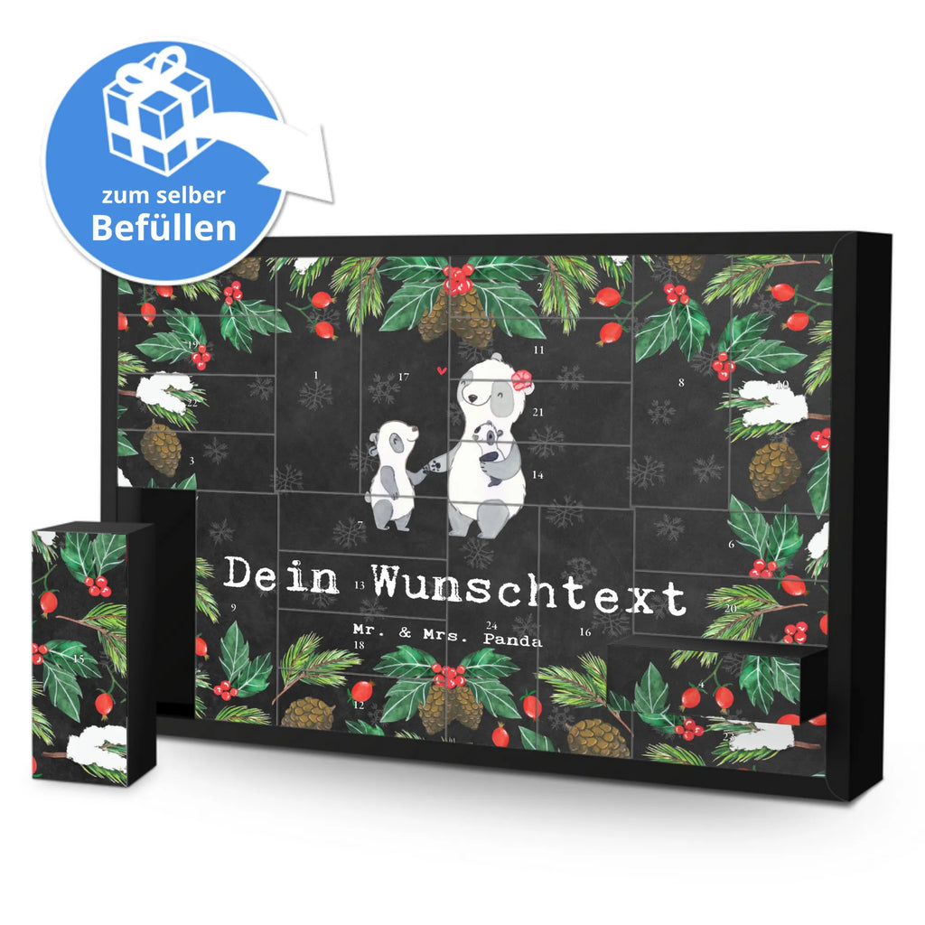 Personalisierter Befüllbarer Adventskalender Panda Beste Mom der Welt Befüllbarer Adventskalender, Adventskalender zum selbst befüllen, für, Dankeschön, Geschenk, Schenken, Geburtstag, Geburtstagsgeschenk, Geschenkidee, Danke, Bedanken, Mitbringsel, Freude machen, Geschenktipp, Mom, Mommy, Mama, Mami, Mutter, Muttertag, Mutti, Ma, Tochter, Sohn, Beste Mama, Beste, Supermama