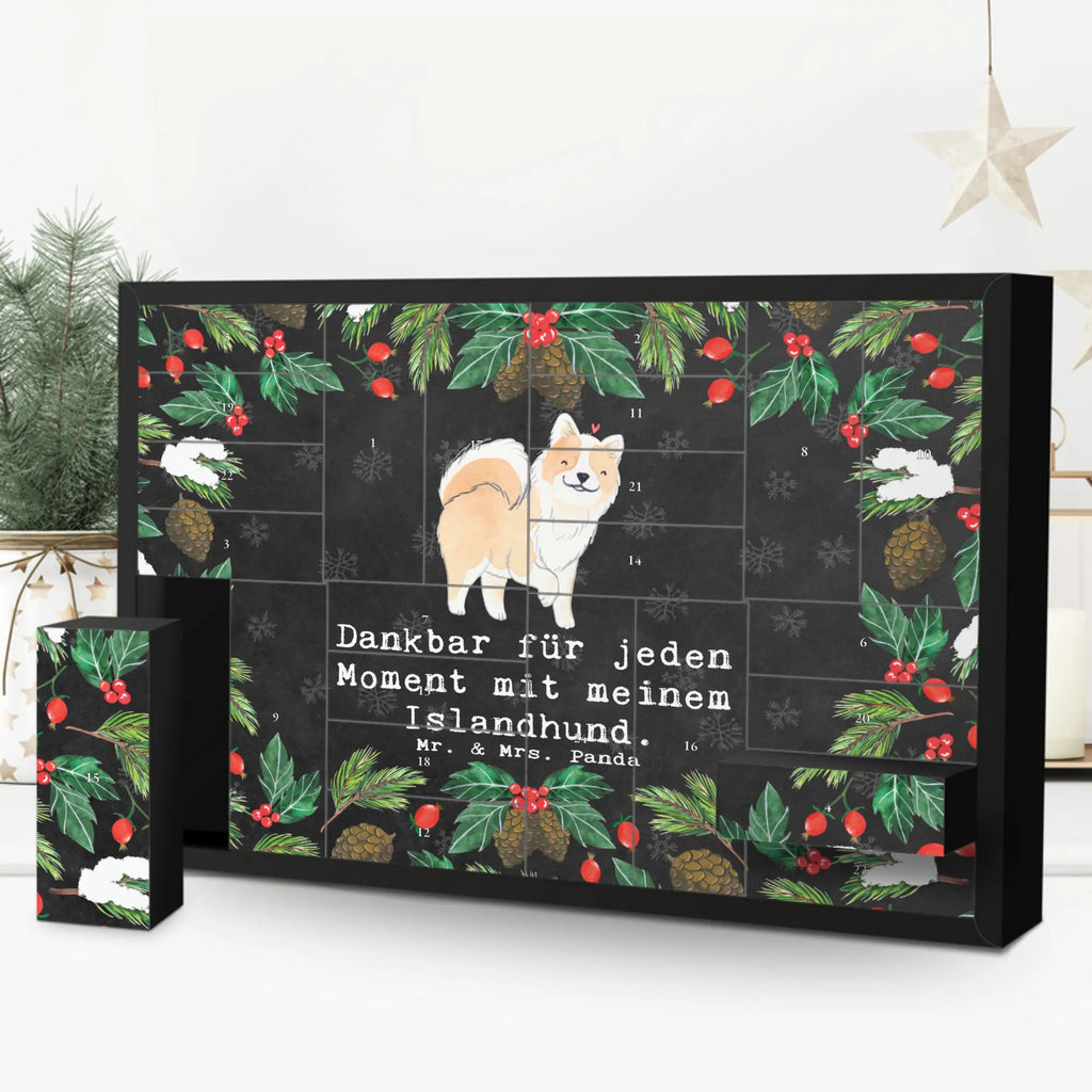 Befüllbarer Adventskalender Islandhund Moment Befüllbarer Adventskalender, Adventskalender zum selbst befüllen, Hund, Hunderasse, Rassehund, Hundebesitzer, Geschenk, Tierfreund, Schenken, Welpe, Islandhund, isländischer Schäferhund