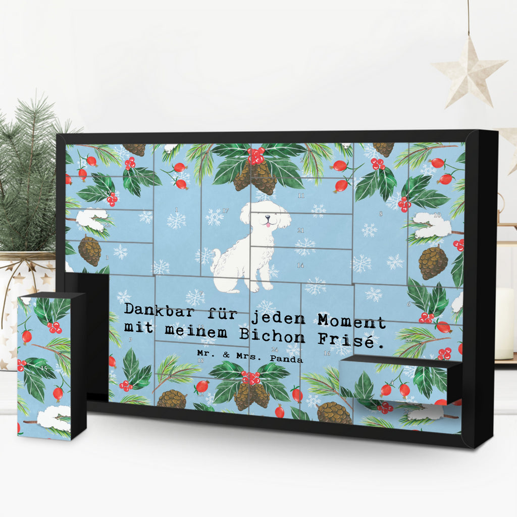 Befüllbarer Adventskalender Bichon Frisé Moment Befüllbarer Adventskalender, Adventskalender zum selbst befüllen, Hund, Hunderasse, Rassehund, Hundebesitzer, Geschenk, Tierfreund, Schenken, Welpe, Bichon Frisé