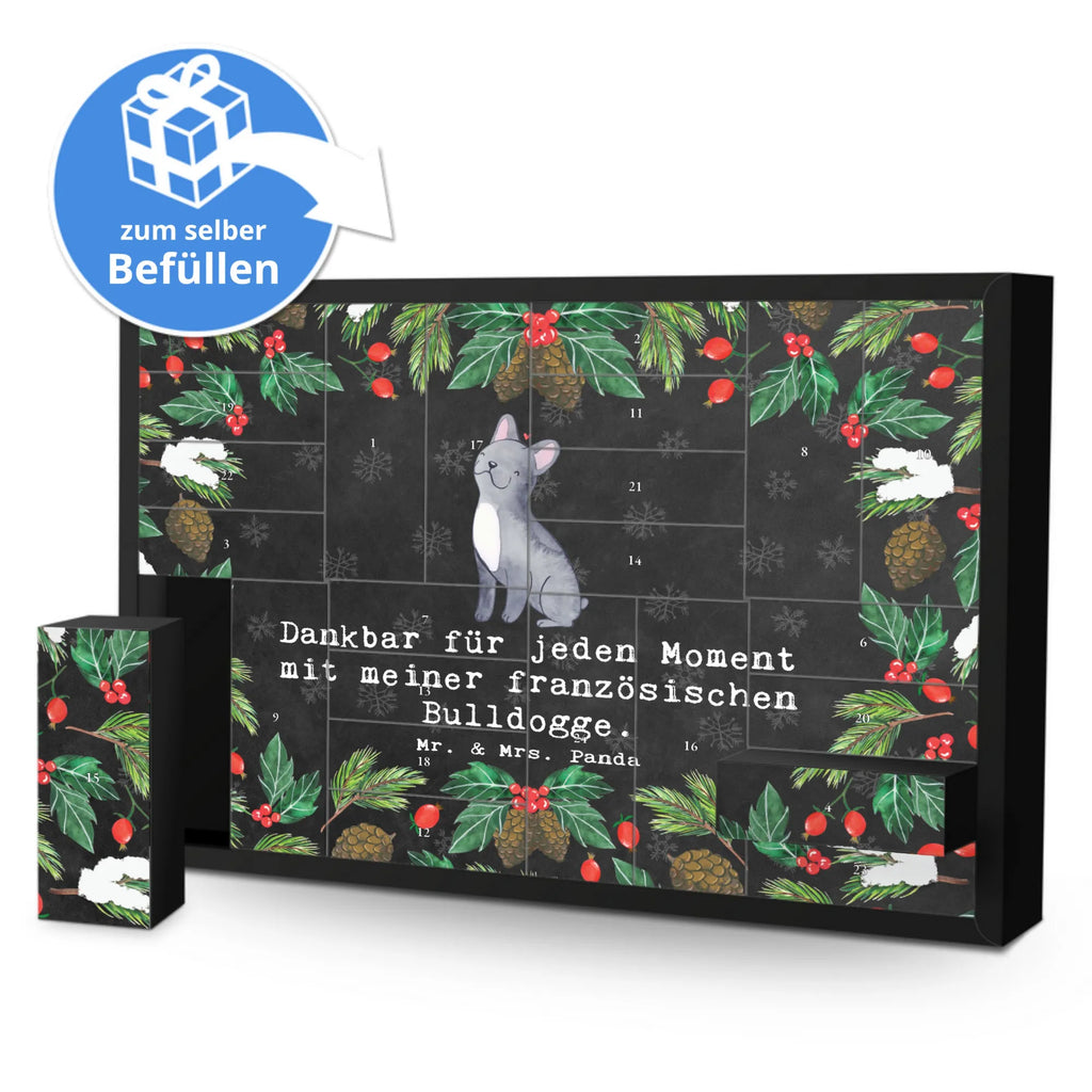 Befüllbarer Adventskalender Französische Bulldogge Moment Befüllbarer Adventskalender, Adventskalender zum selbst befüllen, Hund, Hunderasse, Rassehund, Hundebesitzer, Geschenk, Tierfreund, Schenken, Welpe, Französische Bulldogge