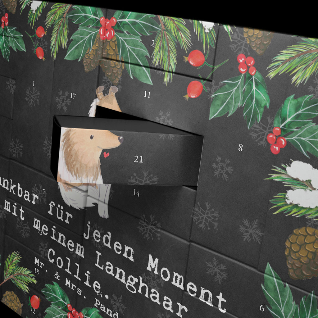 Befüllbarer Adventskalender Langhaar Collie Moment Befüllbarer Adventskalender, Adventskalender zum selbst befüllen, Hund, Hunderasse, Rassehund, Hundebesitzer, Geschenk, Tierfreund, Schenken, Welpe, Langhaar Collie, britischer Hütehund