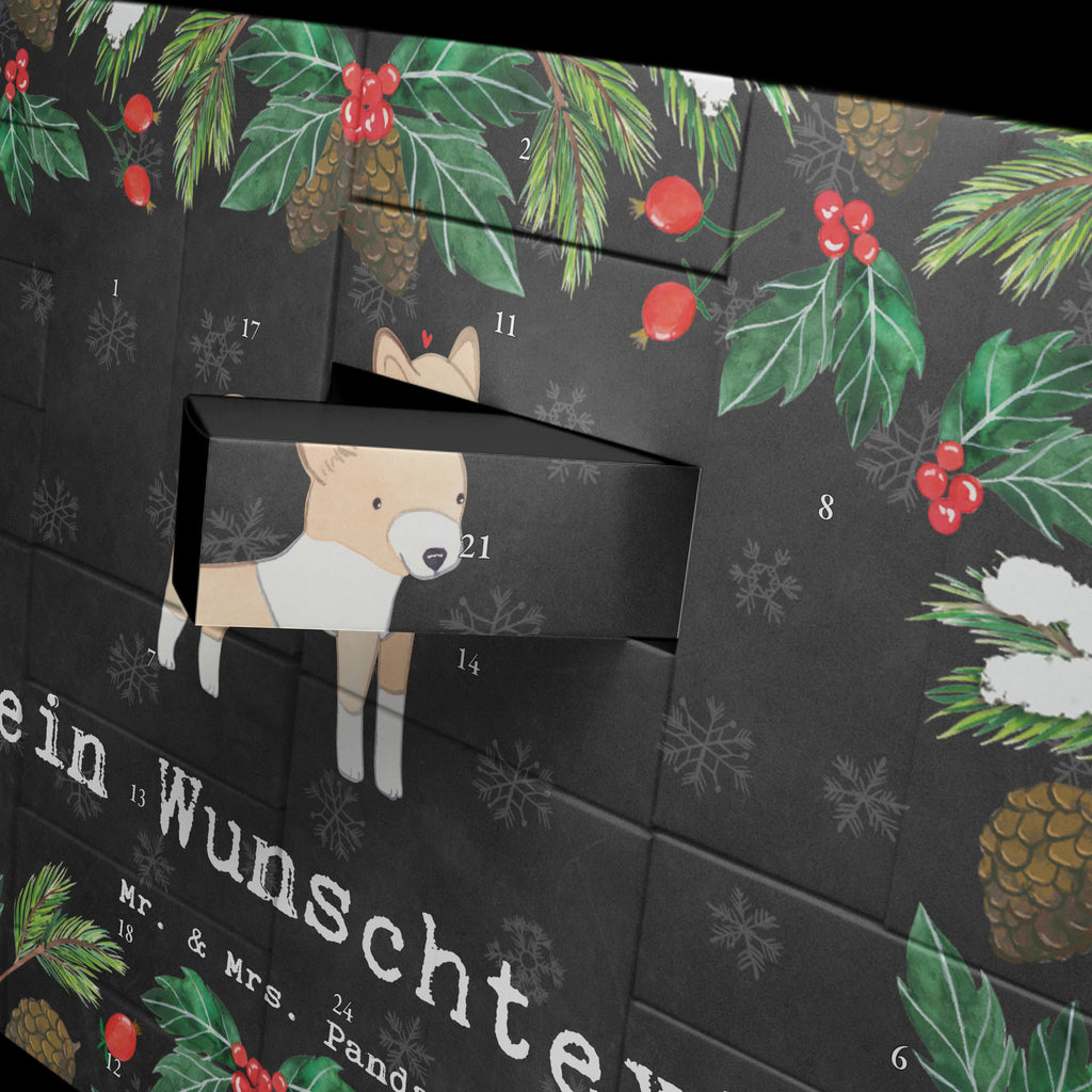 Personalisierter Befüllbarer Adventskalender Basenji Moment Befüllbarer Adventskalender, Adventskalender zum selbst befüllen, Hund, Hunderasse, Rassehund, Hundebesitzer, Geschenk, Tierfreund, Schenken, Welpe, Kongo-Terrier, Basenji