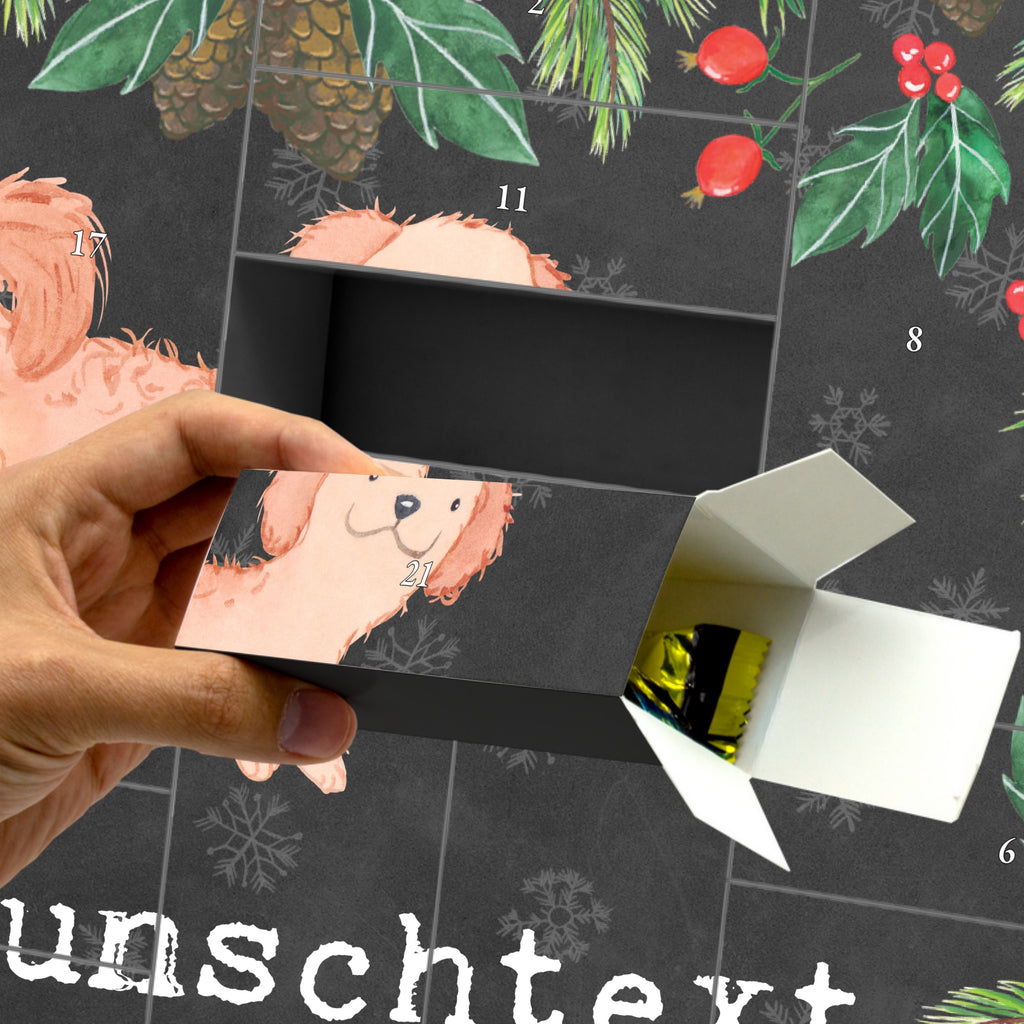 Personalisierter Befüllbarer Adventskalender Cavapoo Moment Befüllbarer Adventskalender, Adventskalender zum selbst befüllen, Hund, Hunderasse, Rassehund, Hundebesitzer, Geschenk, Tierfreund, Schenken, Welpe, Cavapoo, Cavoodle