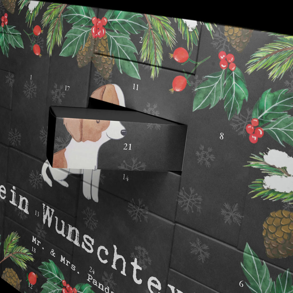 Personalisierter Befüllbarer Adventskalender Foxhound Moment Befüllbarer Adventskalender, Adventskalender zum selbst befüllen, Hund, Hunderasse, Rassehund, Hundebesitzer, Geschenk, Tierfreund, Schenken, Welpe, Foxhound, Jagdhund, Laufhund