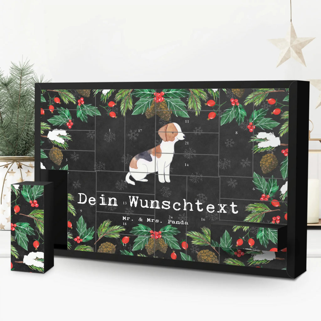 Personalisierter Befüllbarer Adventskalender Foxhound Moment Befüllbarer Adventskalender, Adventskalender zum selbst befüllen, Hund, Hunderasse, Rassehund, Hundebesitzer, Geschenk, Tierfreund, Schenken, Welpe, Foxhound, Jagdhund, Laufhund