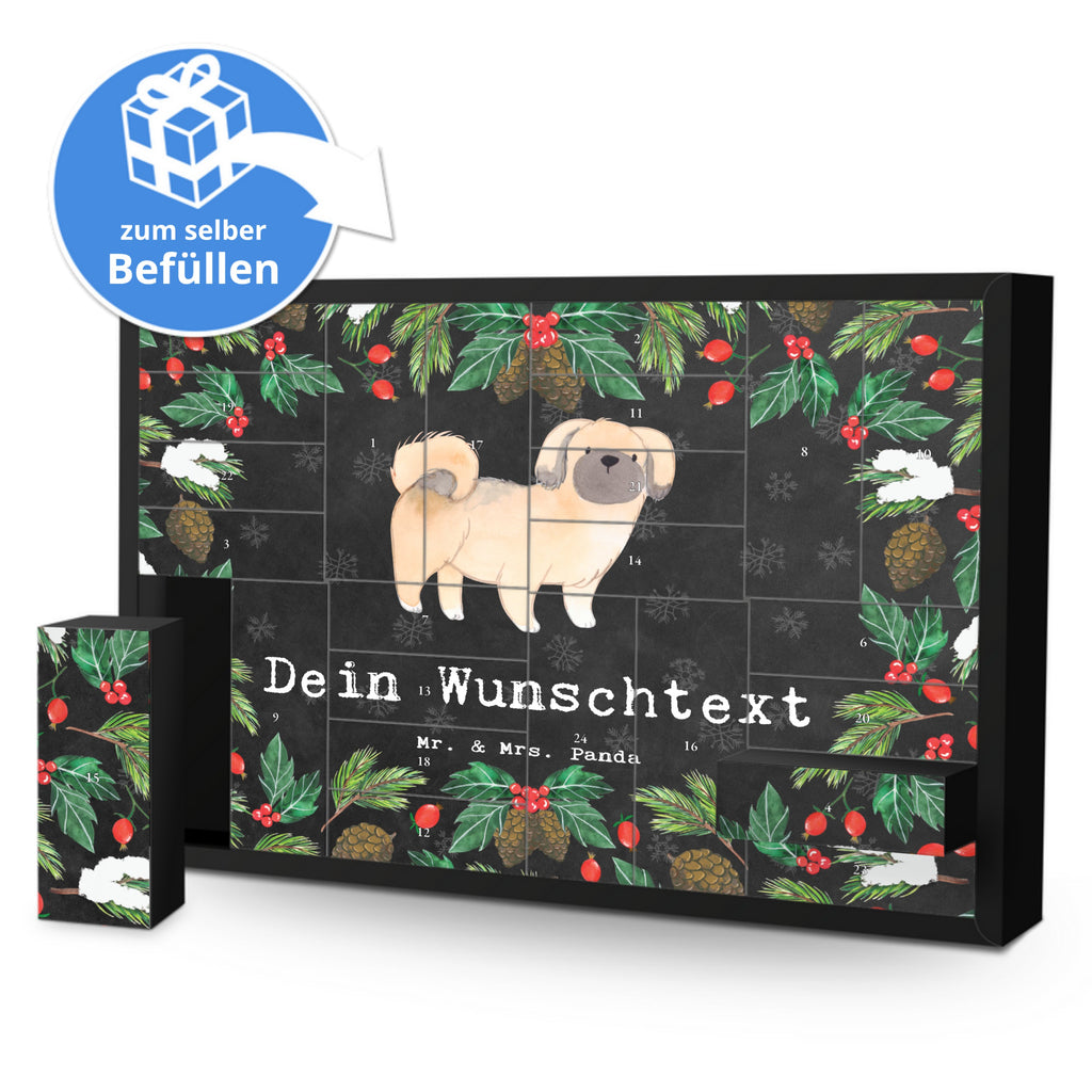 Personalisierter Befüllbarer Adventskalender Pekingese Moment Befüllbarer Adventskalender, Adventskalender zum selbst befüllen, Hund, Hunderasse, Rassehund, Hundebesitzer, Geschenk, Tierfreund, Schenken, Welpe, Pekingese, Pekinese, Peking-Palasthund