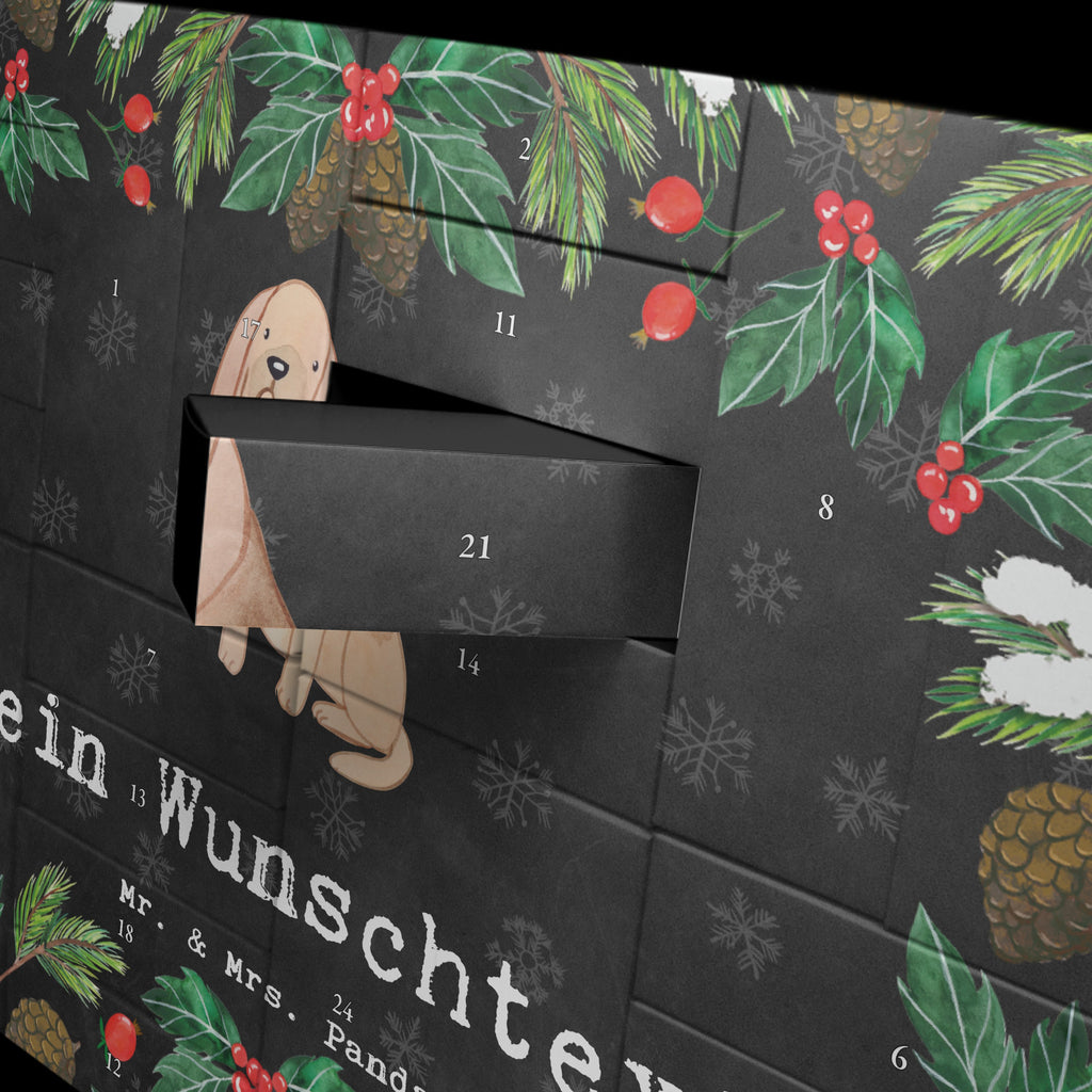 Personalisierter Befüllbarer Adventskalender Bloodhound Moment Befüllbarer Adventskalender, Adventskalender zum selbst befüllen, Hund, Hunderasse, Rassehund, Hundebesitzer, Geschenk, Tierfreund, Schenken, Welpe, Bluthund, Bloodhound, St. Hubertushund, Chien de Saint Hubert