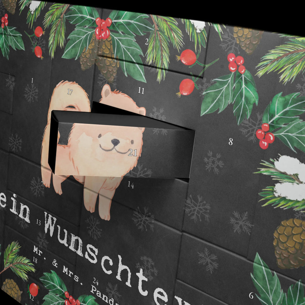 Personalisierter Befüllbarer Adventskalender Chow-Chow Moment Befüllbarer Adventskalender, Adventskalender zum selbst befüllen, Hund, Hunderasse, Rassehund, Hundebesitzer, Geschenk, Tierfreund, Schenken, Welpe, Chow-Chow, Asiatischer Spitz