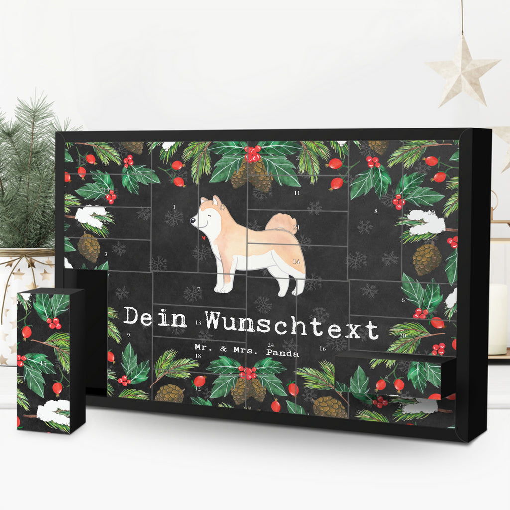 Personalisierter Befüllbarer Adventskalender Akita Inu Moment Befüllbarer Adventskalender, Adventskalender zum selbst befüllen, Hund, Hunderasse, Rassehund, Hundebesitzer, Geschenk, Tierfreund, Schenken, Welpe, Akita Ken, Japanischer Akita, Akita-Inu, Akita Inu