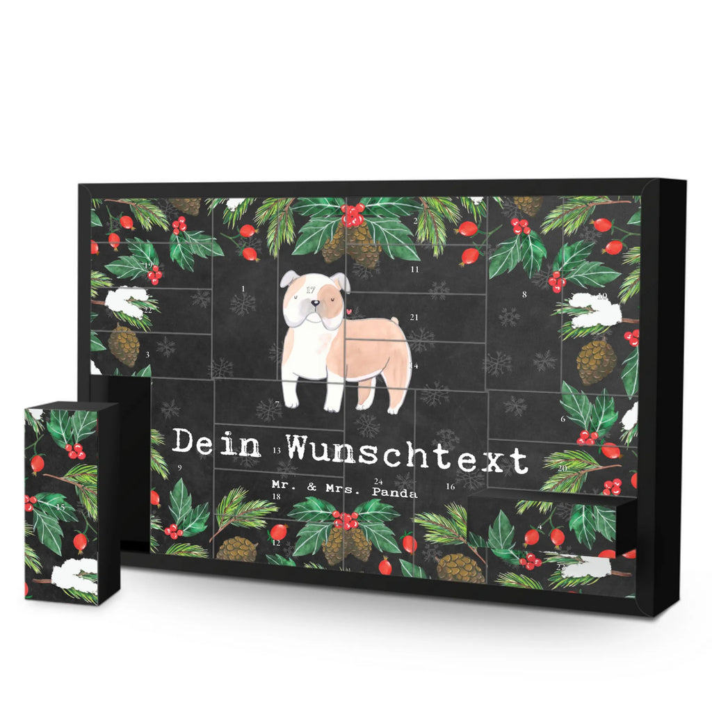 Personalisierter Befüllbarer Adventskalender Englische Bulldogge Moment Befüllbarer Adventskalender, Adventskalender zum selbst befüllen, Hund, Hunderasse, Rassehund, Hundebesitzer, Geschenk, Tierfreund, Schenken, Welpe, Englische Bulldogge, English Bulldog