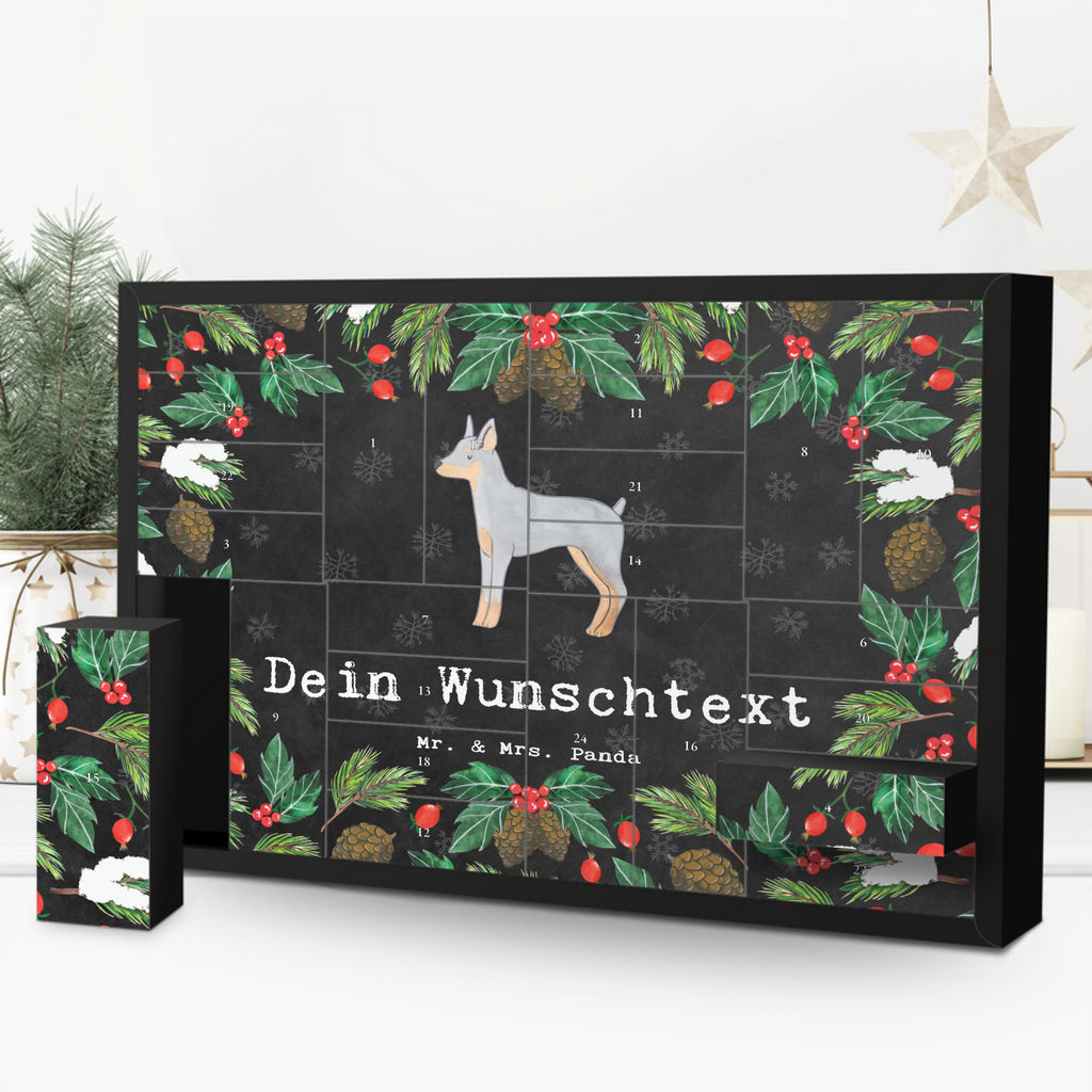 Personalisierter Befüllbarer Adventskalender Dobermann Pinscher Moment Befüllbarer Adventskalender, Adventskalender zum selbst befüllen, Hund, Hunderasse, Rassehund, Hundebesitzer, Geschenk, Tierfreund, Schenken, Welpe, Dobermann Pinscher