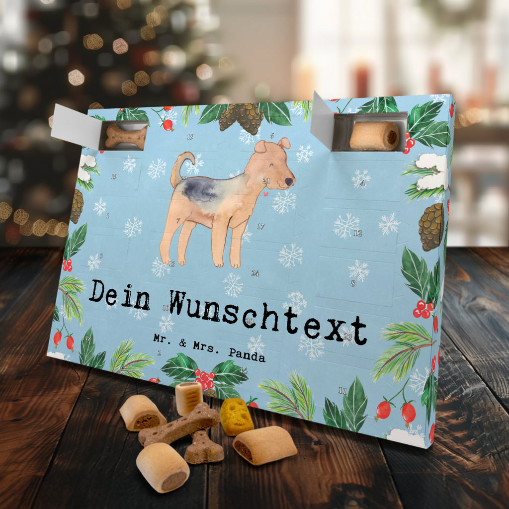 Personalisierter Hunde Adventskalender Airedale Terrier Moment Hunde Adventskalender, Hund, Hunderasse, Rassehund, Hundebesitzer, Geschenk, Tierfreund, Schenken, Welpe, Airedale Terrier