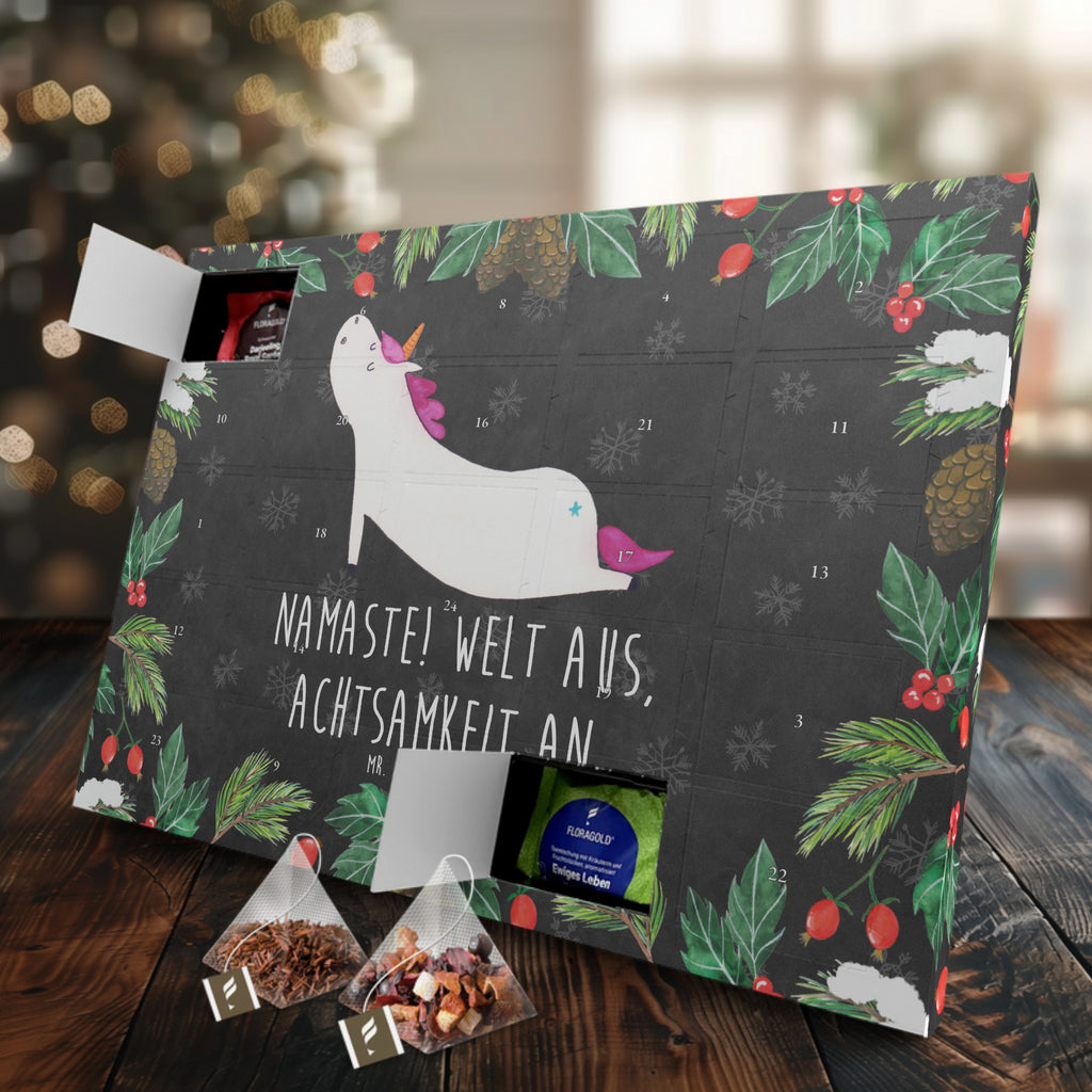 Tee Adventskalender Einhorn Yoga Adventskalender, Kerzen Adventskalender, Duftkerzen Adventskalender, Einhorn, Einhörner, Einhorn Deko, Pegasus, Unicorn, Yoga, Namaste, Achtsamkeit, Entspannung, Joga, Yogamatte, Sport, lustig, witzig, süß