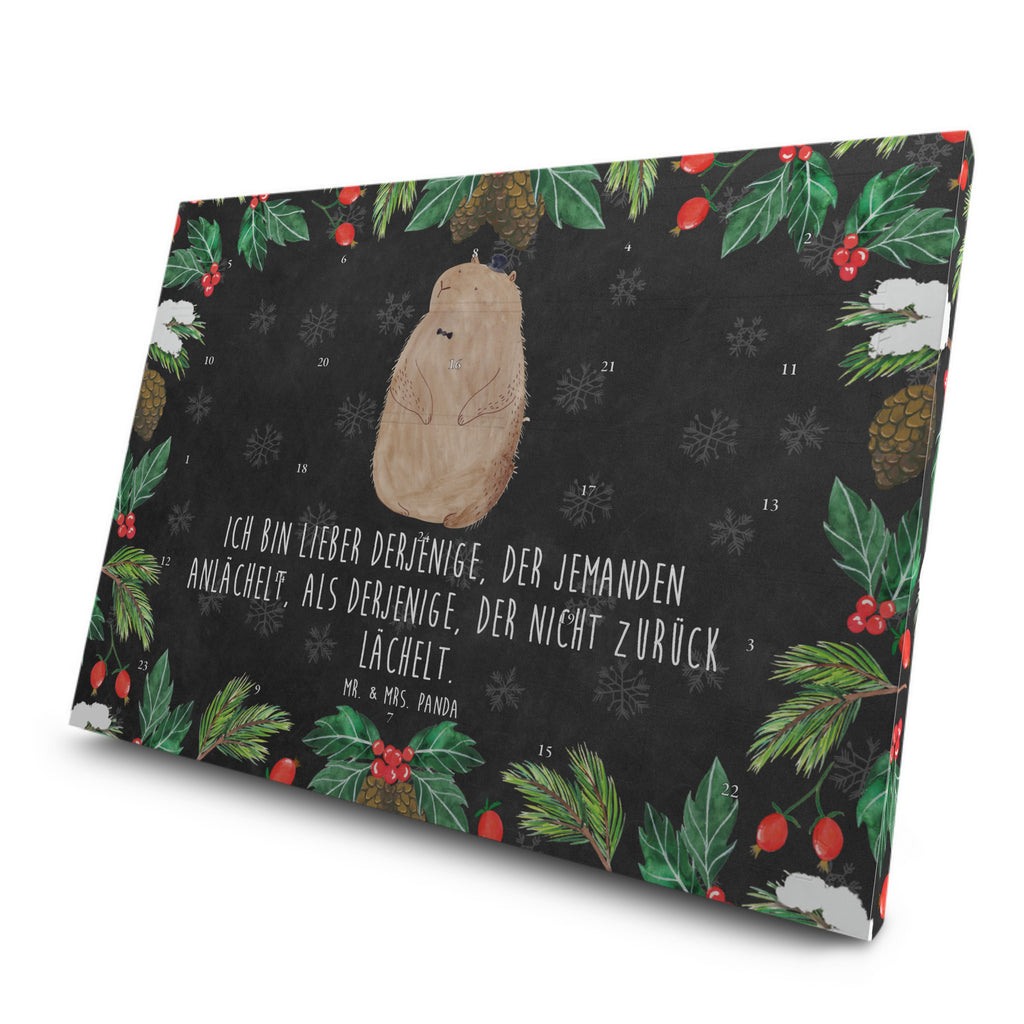 Tee Adventskalender Murmeltier Adventskalender, Kerzen Adventskalender, Duftkerzen Adventskalender, Tiermotive, Gute Laune, lustige Sprüche, Tiere, Murmeltier, Knigge, Fröhlichkeit, Freundlichkeit, Respekt, Anstand