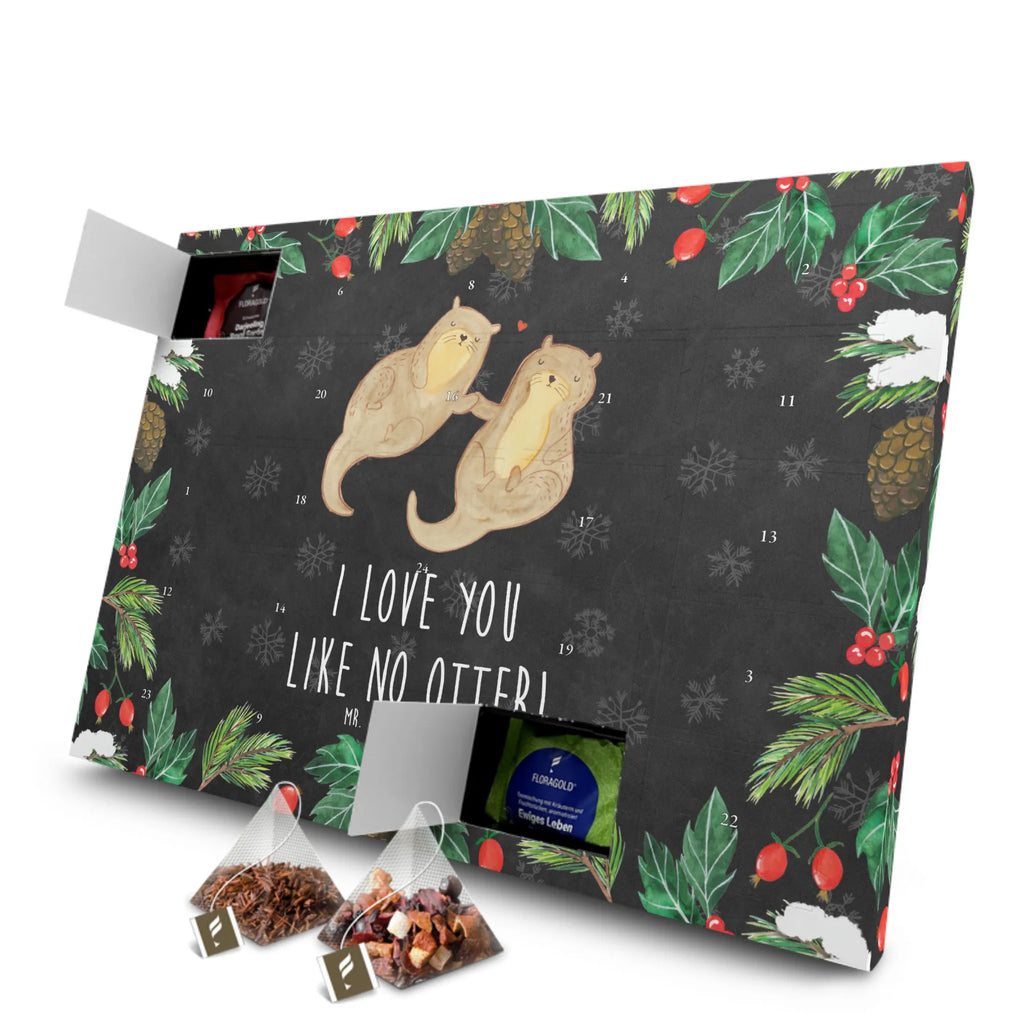 Tee Adventskalender Otter Hände halten Adventskalender, Kerzen Adventskalender, Duftkerzen Adventskalender, Otter, Fischotter, Seeotter, Otter Seeotter See Otter