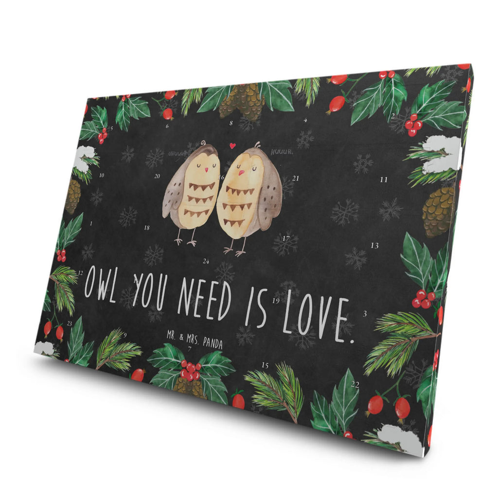 Tee Adventskalender Eulen Liebe Adventskalender, Kerzen Adventskalender, Duftkerzen Adventskalender, Eule, Eule Deko, Liebe, Hochzeit Spruch, Owl, All you need is love, Liebe Spruch, Freundin Geschenk, Freund, Wortspiel lustig