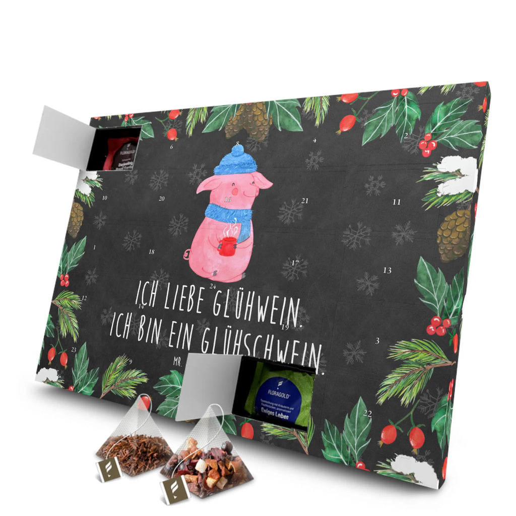 Tee Adventskalender Schwein Glühwein Adventskalender, Kerzen Adventskalender, Duftkerzen Adventskalender, Winter, Weihnachten, Weihnachtsdeko, Nikolaus, Advent, Heiligabend, Wintermotiv, Glühschwein, Glühwein, Weihnachtsmarkt, Punsch