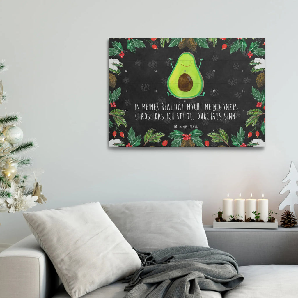 Tee Adventskalender Avocado Glücklich Adventskalender, Kerzen Adventskalender, Duftkerzen Adventskalender, Avocado, Veggie, Vegan, Gesund, Chaos