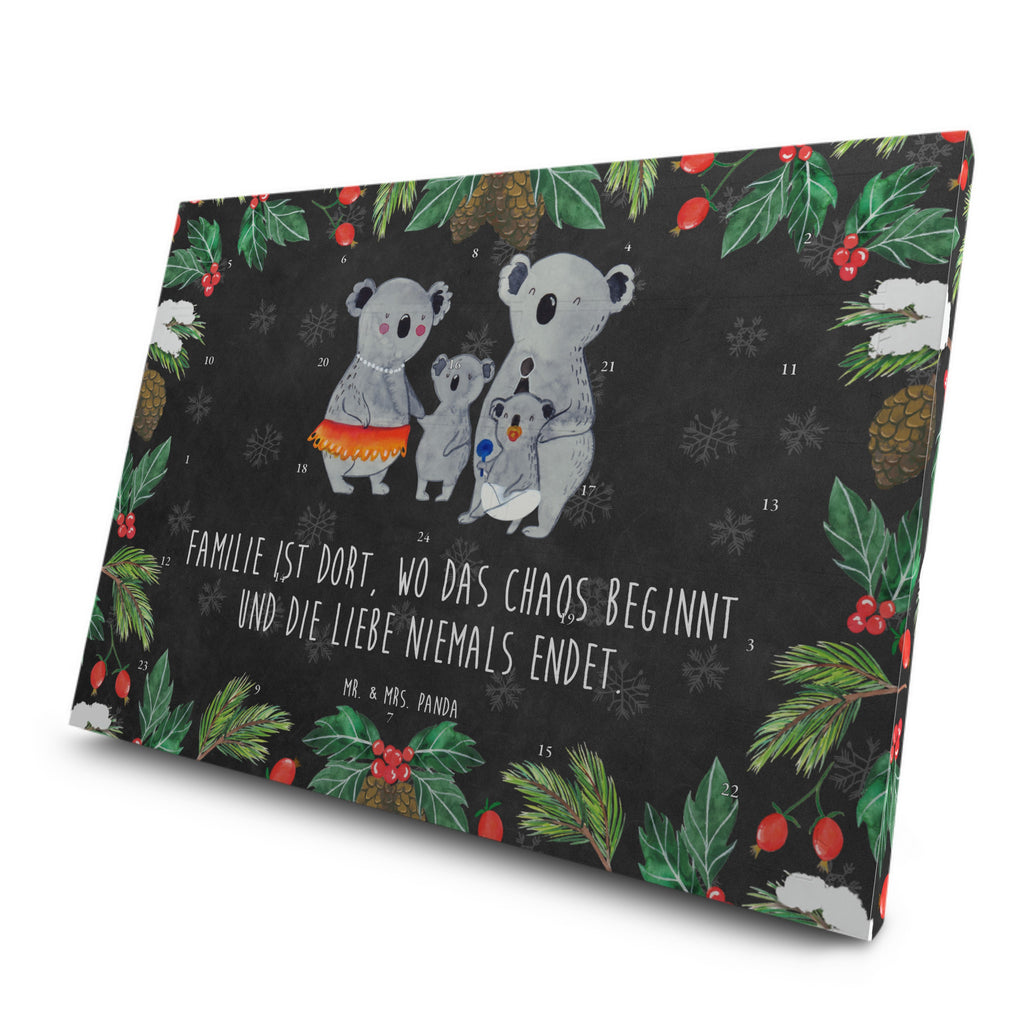 Tee Adventskalender Koala Familie Adventskalender, Kerzen Adventskalender, Duftkerzen Adventskalender, Familie, Vatertag, Muttertag, Bruder, Schwester, Mama, Papa, Oma, Opa, Koala, Koalas, Family, Kinder, Geschwister, Familienleben