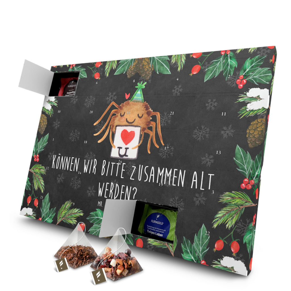 Tee Adventskalender Spinne Agathe Brief Adventskalender, Kerzen Adventskalender, Duftkerzen Adventskalender, Spinne Agathe, Spinne, Agathe, Videos, Merchandise, Liebesbeweis, Ich Liebe dich, Heiratsantrag, Verliebt, Liebespaar, Liebesgeschenk, Treuebeweis, Treuetest