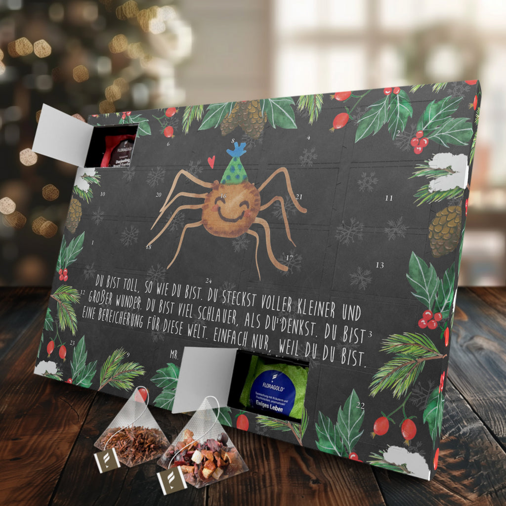 Tee Adventskalender Spinne Agathe Party Adventskalender, Kerzen Adventskalender, Duftkerzen Adventskalender, Spinne Agathe, Spinne, Agathe, Videos, Merchandise, Selbstliebe, Wunder, Motivation, Glück