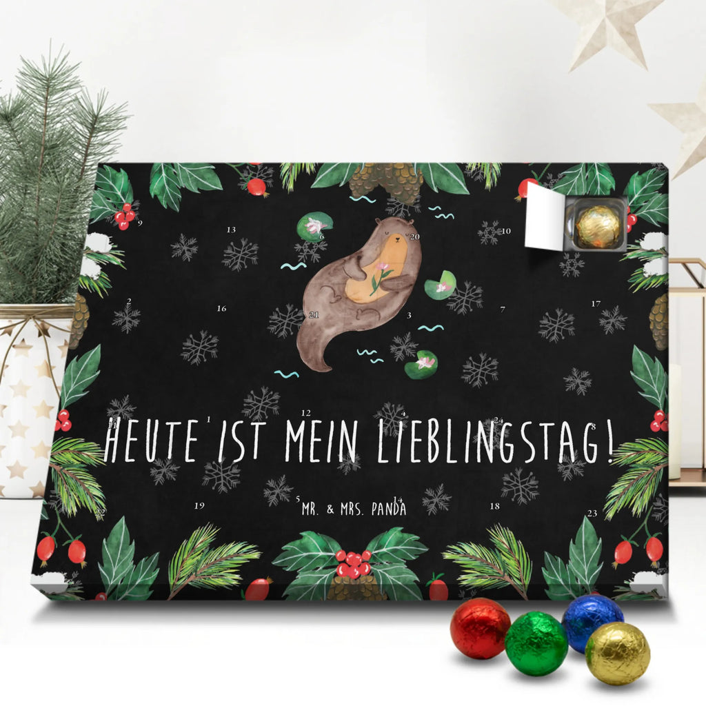 Schoko Adventskalender Otter Seerose Adventskalender, Schokoladen Adventskalender, Schoko Adventskalender, Otter, Fischotter, Seeotter, Otter Seeotter See Otter