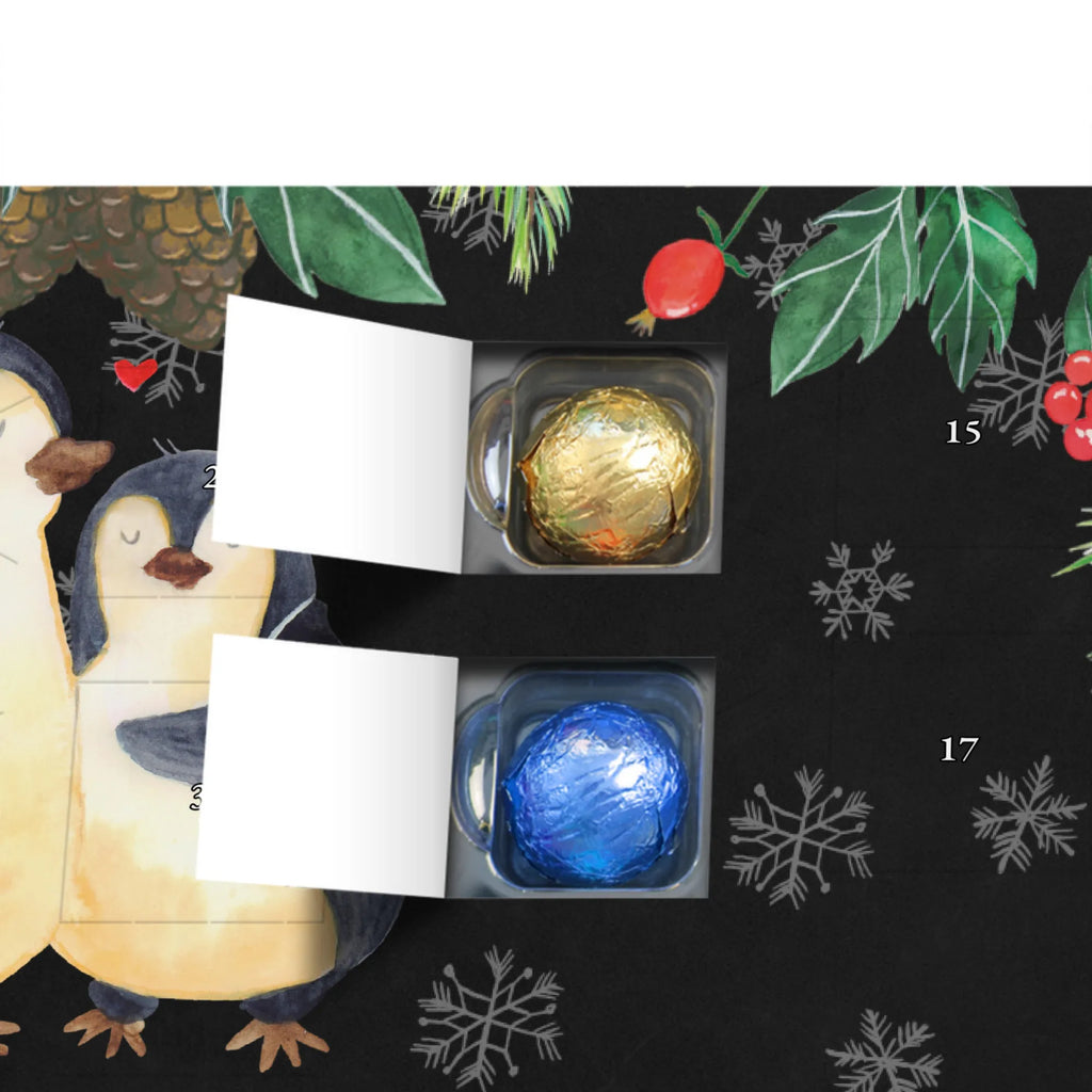 Schoko Adventskalender Pinguin umarmen Adventskalender, Schokoladen Adventskalender, Schoko Adventskalender, Pinguin, Liebe, Liebespaar, Liebesbeweis, Liebesgeschenk, Verlobung, Jahrestag, Hochzeitstag, Hochzeit, Hochzeitsgeschenk