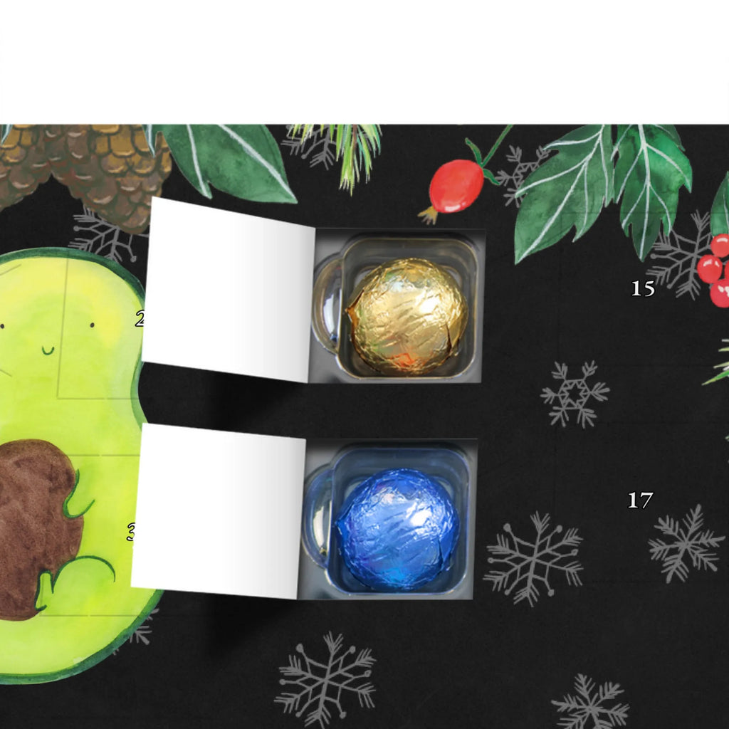 Schoko Adventskalender Avocado Kern Adventskalender, Schokoladen Adventskalender, Schoko Adventskalender, Avocado, Veggie, Vegan, Gesund, Avokado, Avocadokern, Kern, Pflanze, Spruch Leben