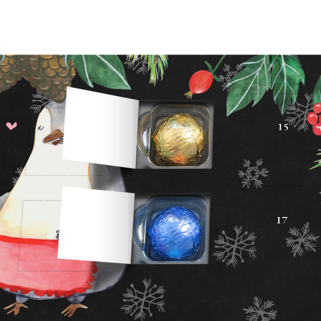 Schoko Adventskalender Pinguin mit Kind Adventskalender, Schokoladen Adventskalender, Schoko Adventskalender, Familie, Vatertag, Muttertag, Bruder, Schwester, Mama, Papa, Oma, Opa, Geschenk, Mami, Mutti, Mutter, Geburststag