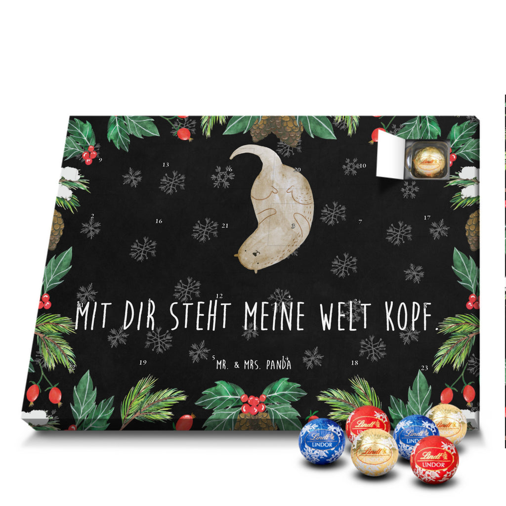 Kugel Markenschokolade Adventskalender Otter Kopfüber Adventskalender, Weihnachtskalender, Kalender, Weihnachten, Schokoladen Adventskalender, Kugel Markenschokolade Adventskalender, Otter, Fischotter, Seeotter, Otter Seeotter See Otter