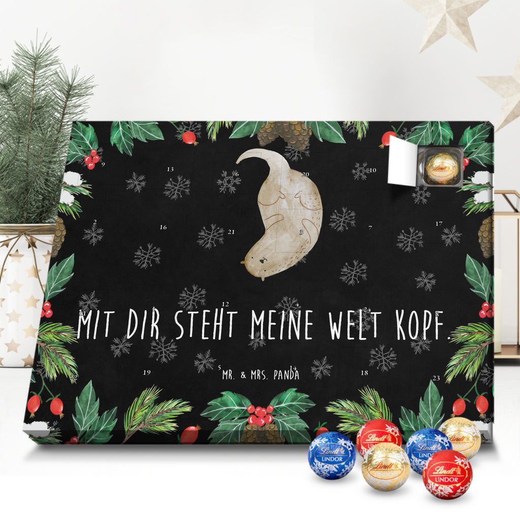 Kugel Markenschokolade Adventskalender Otter Kopfüber Adventskalender, Weihnachtskalender, Kalender, Weihnachten, Schokoladen Adventskalender, Kugel Markenschokolade Adventskalender, Otter, Fischotter, Seeotter, Otter Seeotter See Otter